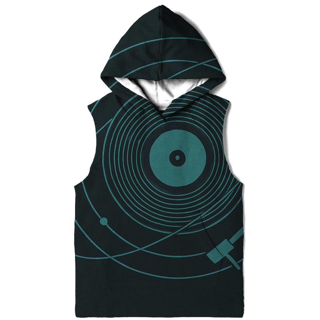 Vinyl Orbit Diagram graphic hoodies