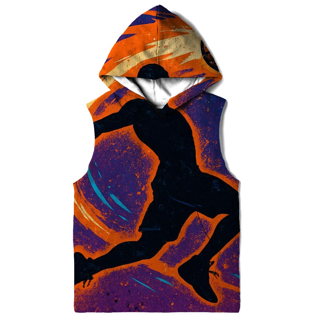 Meteor Trail Basketball Dunk custom hoodies
