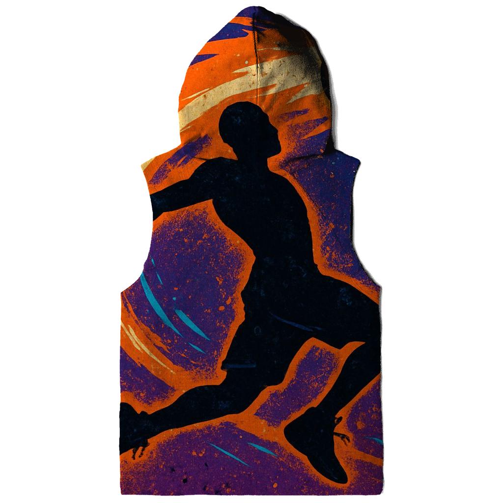 Meteor Trail Basketball Dunk custom hoodies