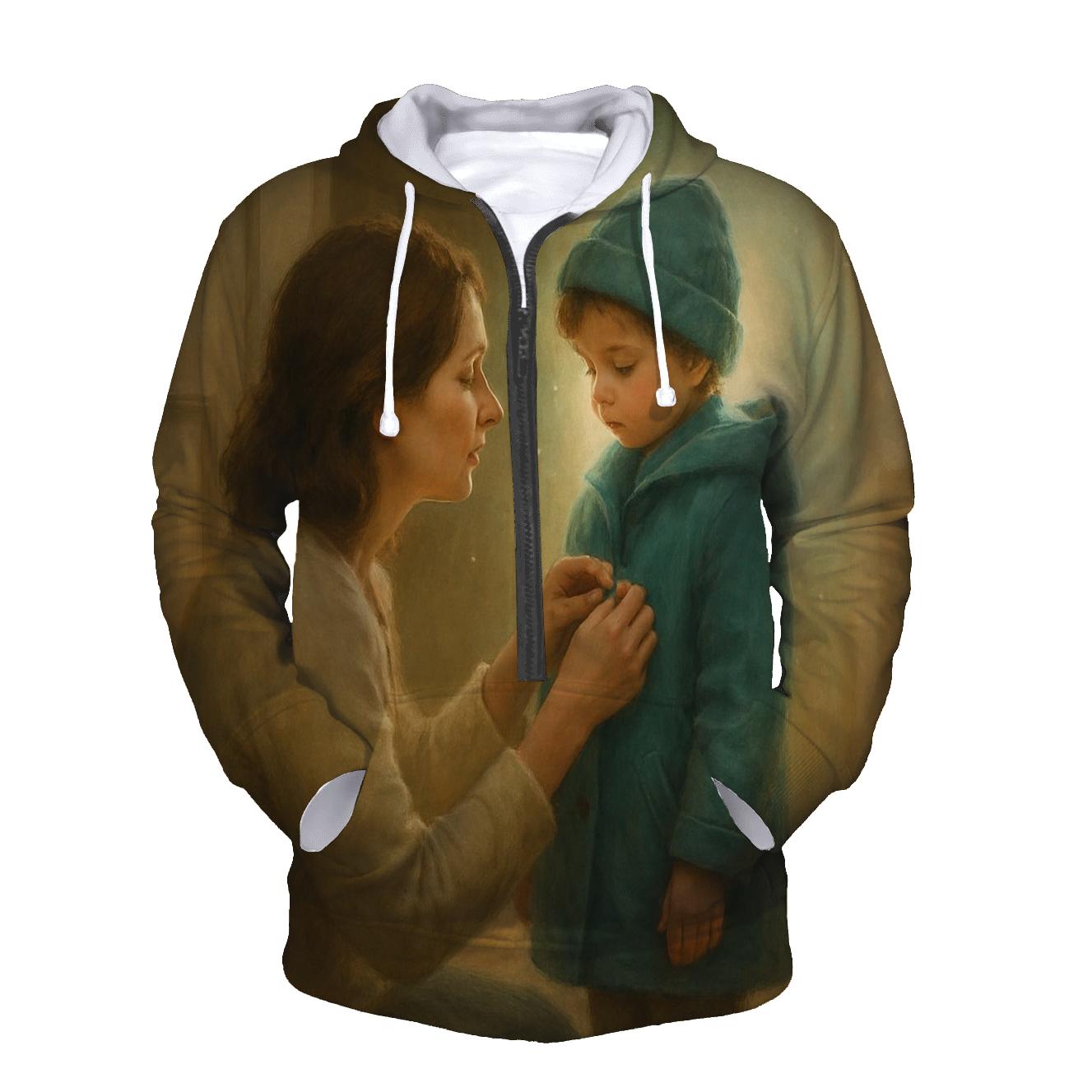 The Pocket Of Warmth A Mother Keeps For Every Goodbye printed hoodies