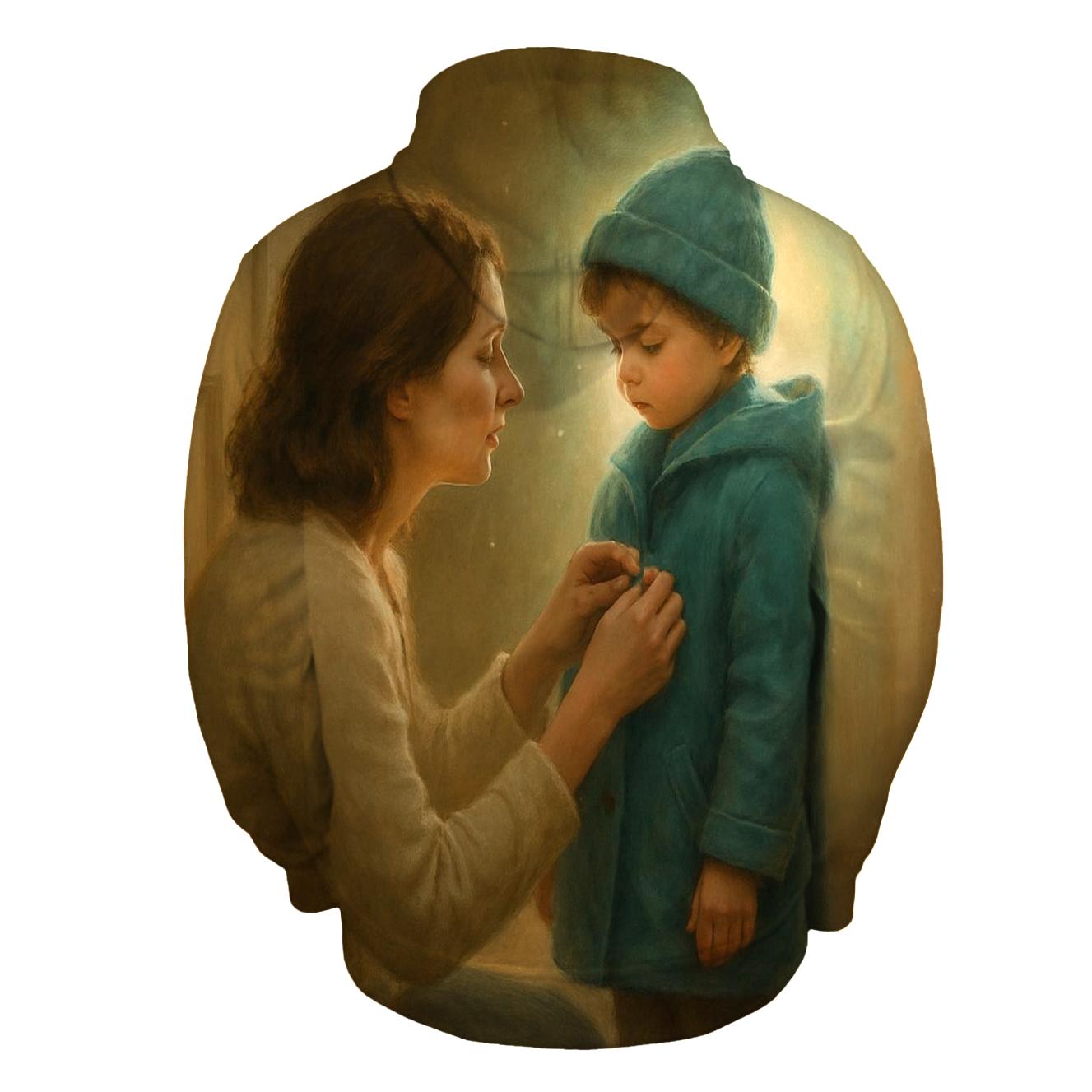 The Pocket Of Warmth A Mother Keeps For Every Goodbye printed hoodies