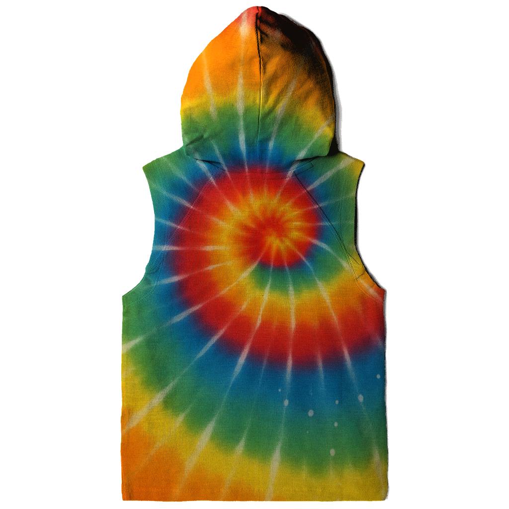 Rainbow Spiral Star Map Speckle lightweight hoodies