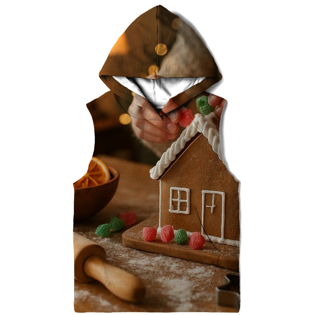 Gingerbread Workshop Tabletop custom hoodies