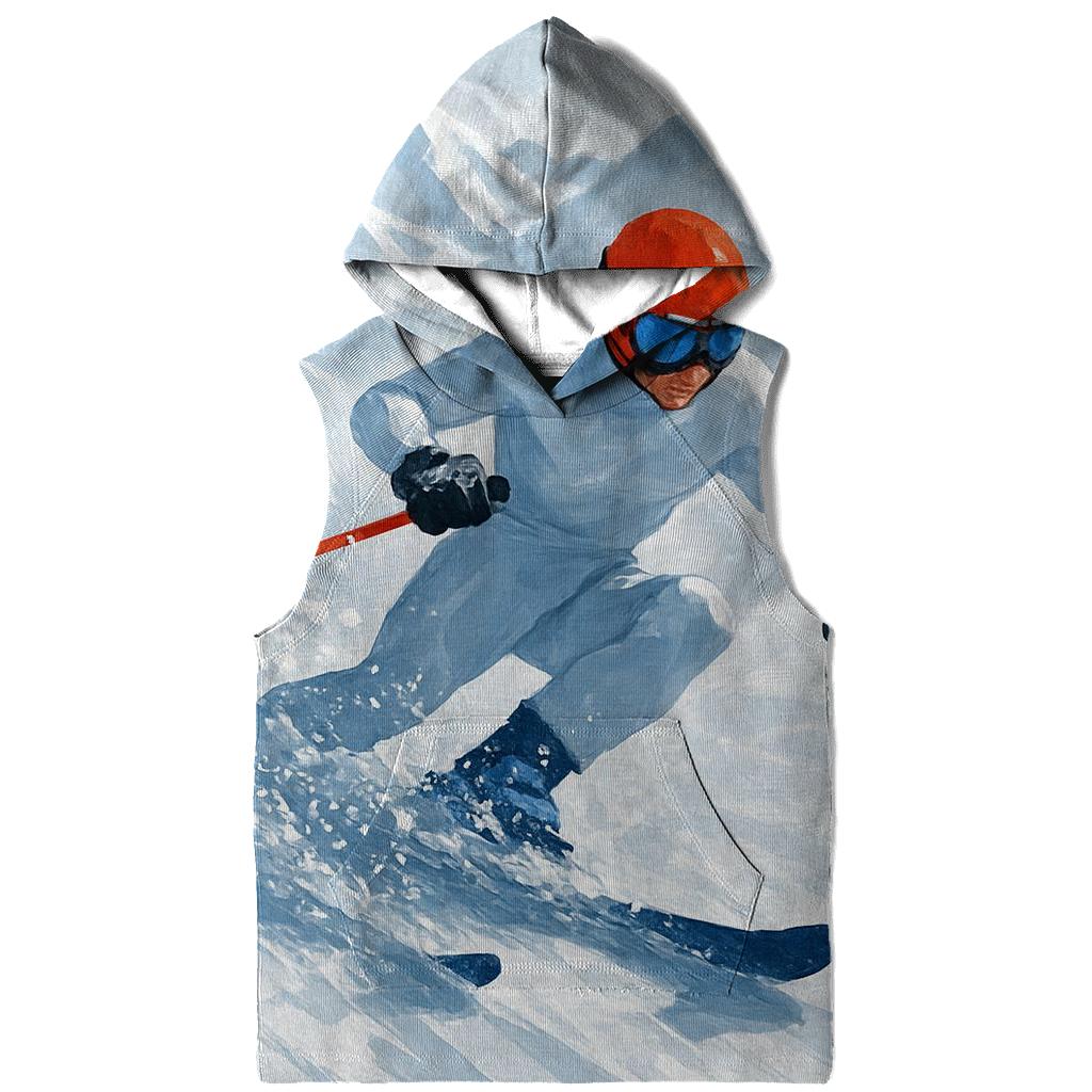 Crystal Slalom Ski Descent heavyweight hoodies