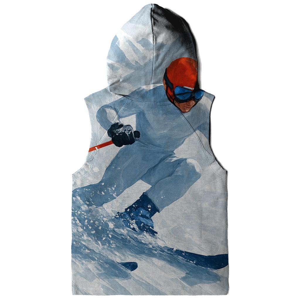 Crystal Slalom Ski Descent heavyweight hoodies
