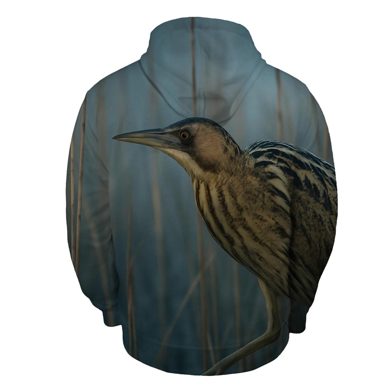 Reedbed Shadow Glide Eurasian Bittern pullover hoodies