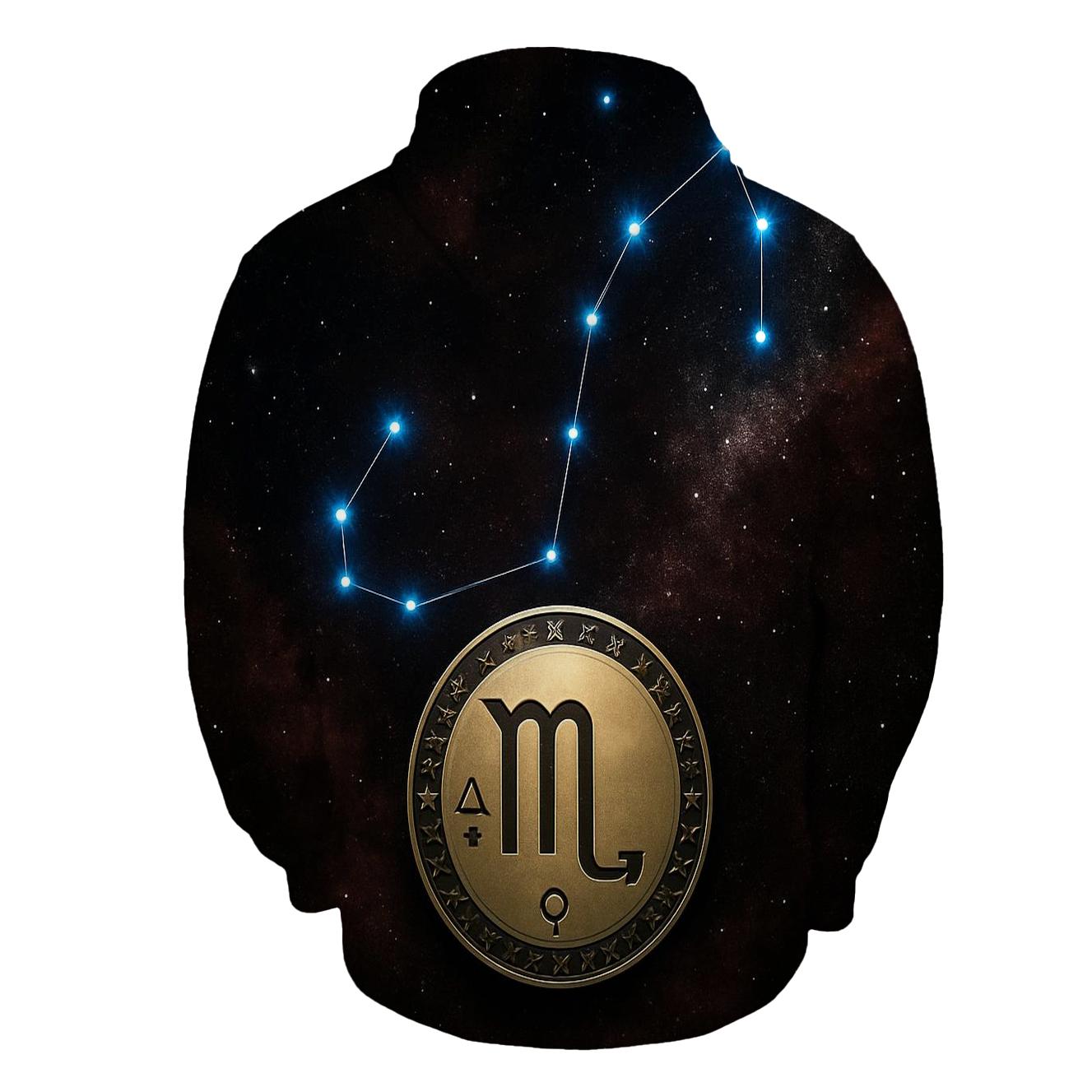 Scorpio Fixed Star Talisman heavyweight hoodies