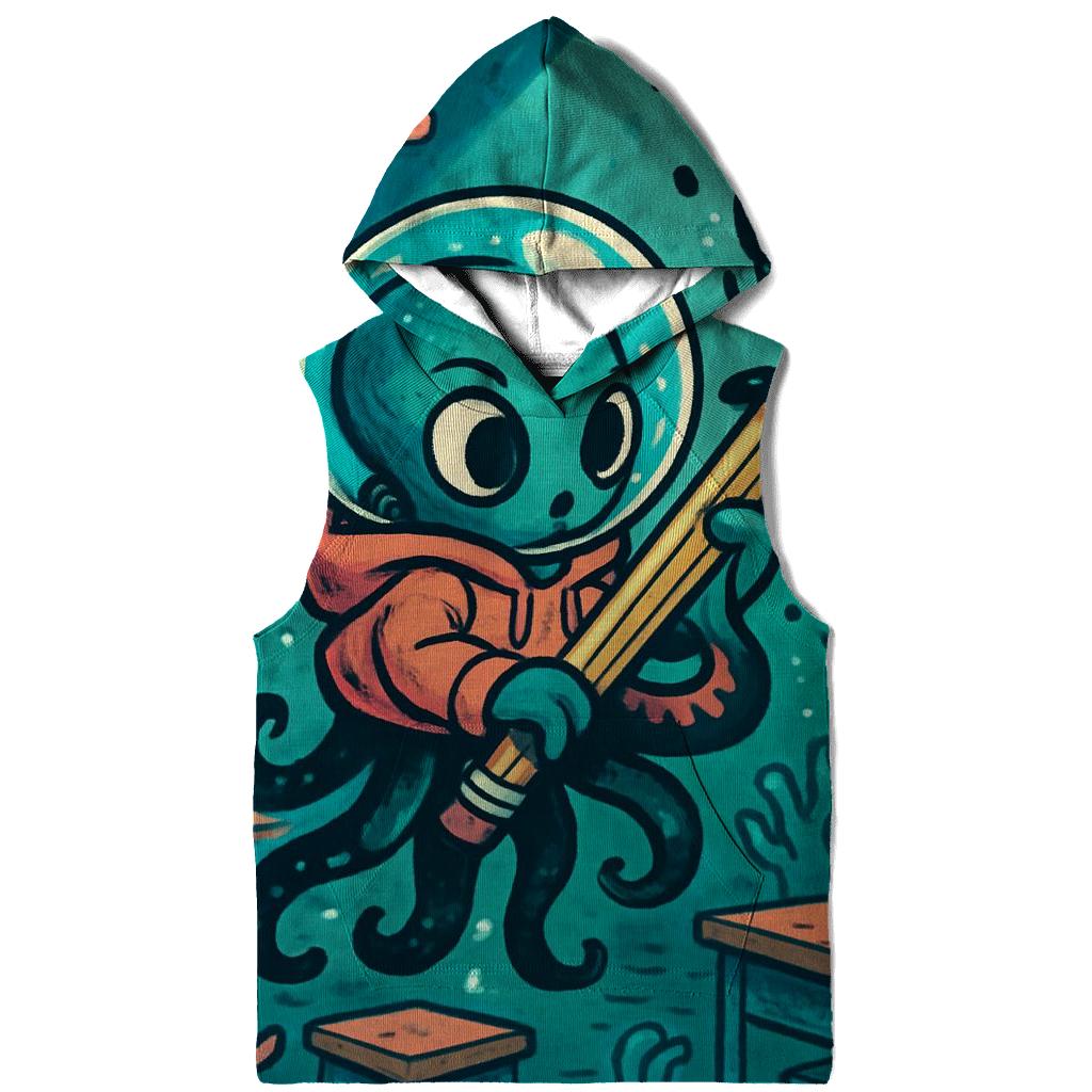 Bubble Helmet Kraken Sketchbook pullover hoodies
