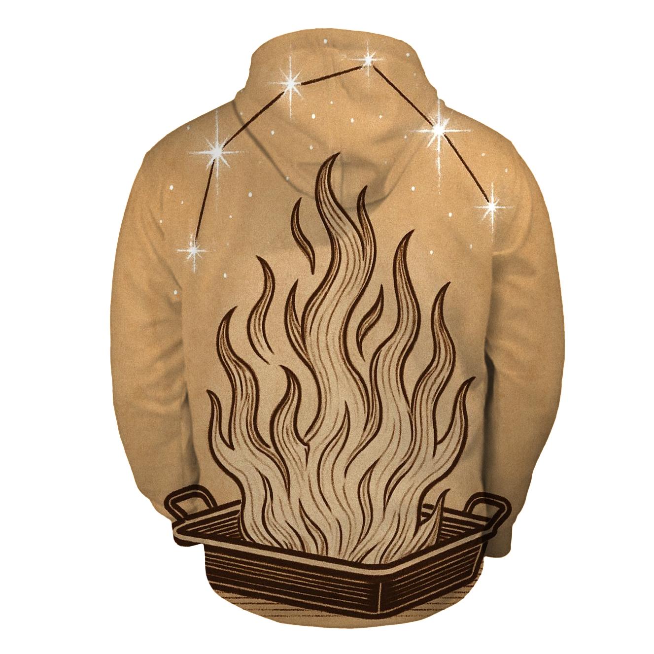 Roaster Flame Constellation hoodies fashion