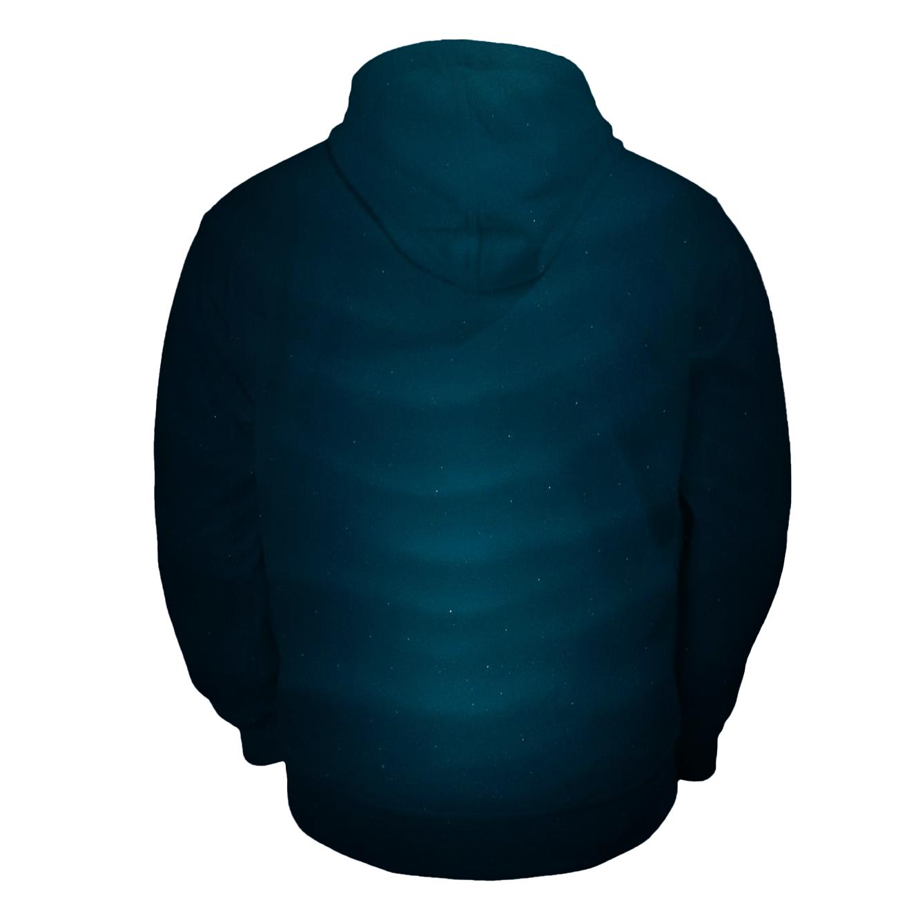 Deep Sea Bioluminescent Veil lightweight hoodies