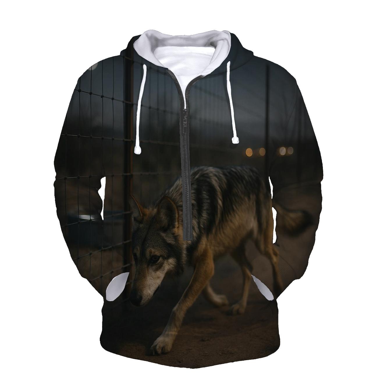 Night Patrol At The Livestock Fence Line hoodie trends