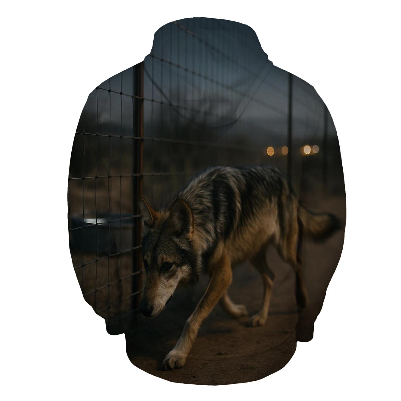 Night Patrol At The Livestock Fence Line hoodie trends