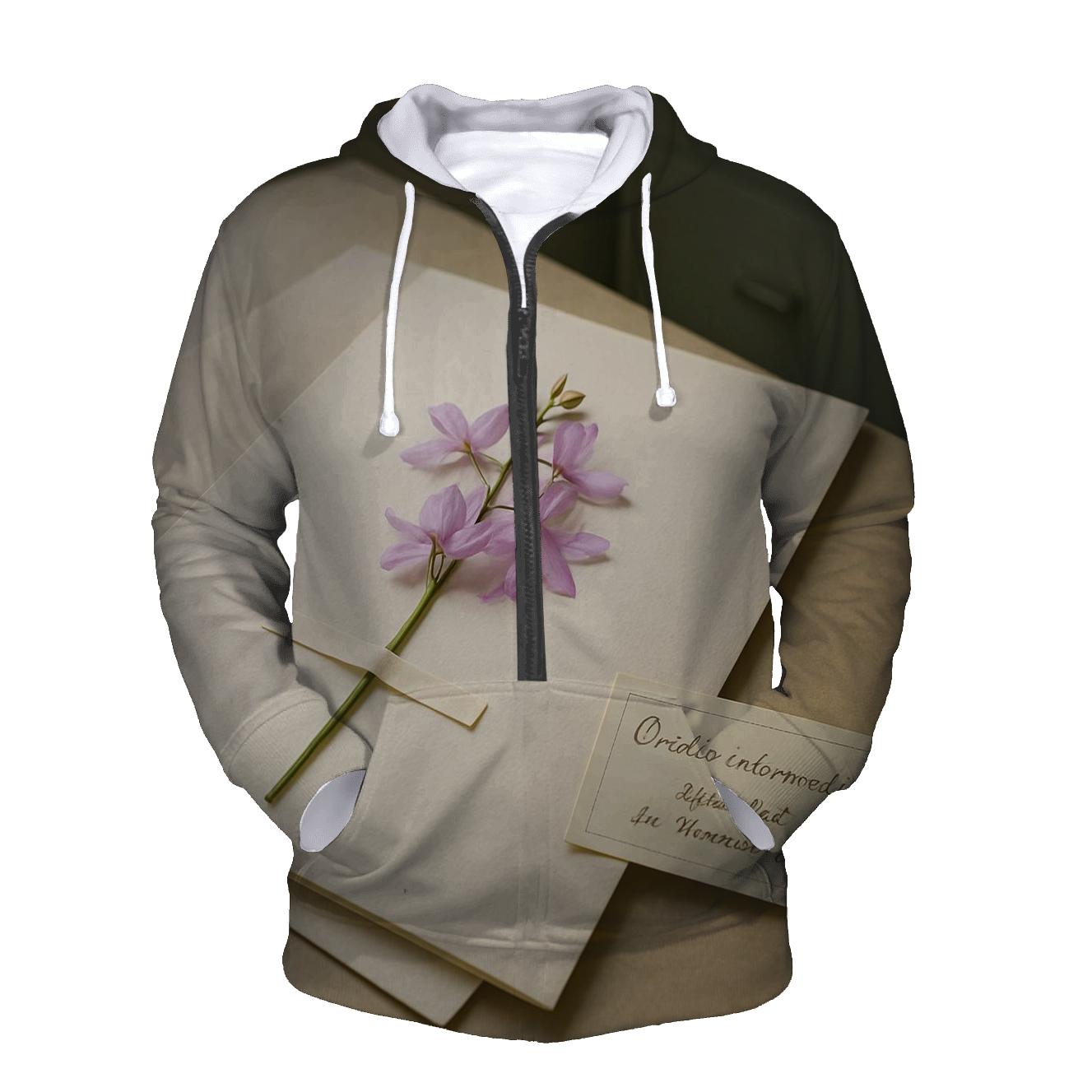 Herbarium Press With Fresh Orchid Specimen And Labels hoodie styles