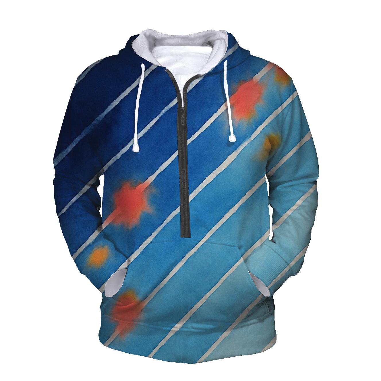 Arashi Meteor Rain Diagonals pullover hoodies