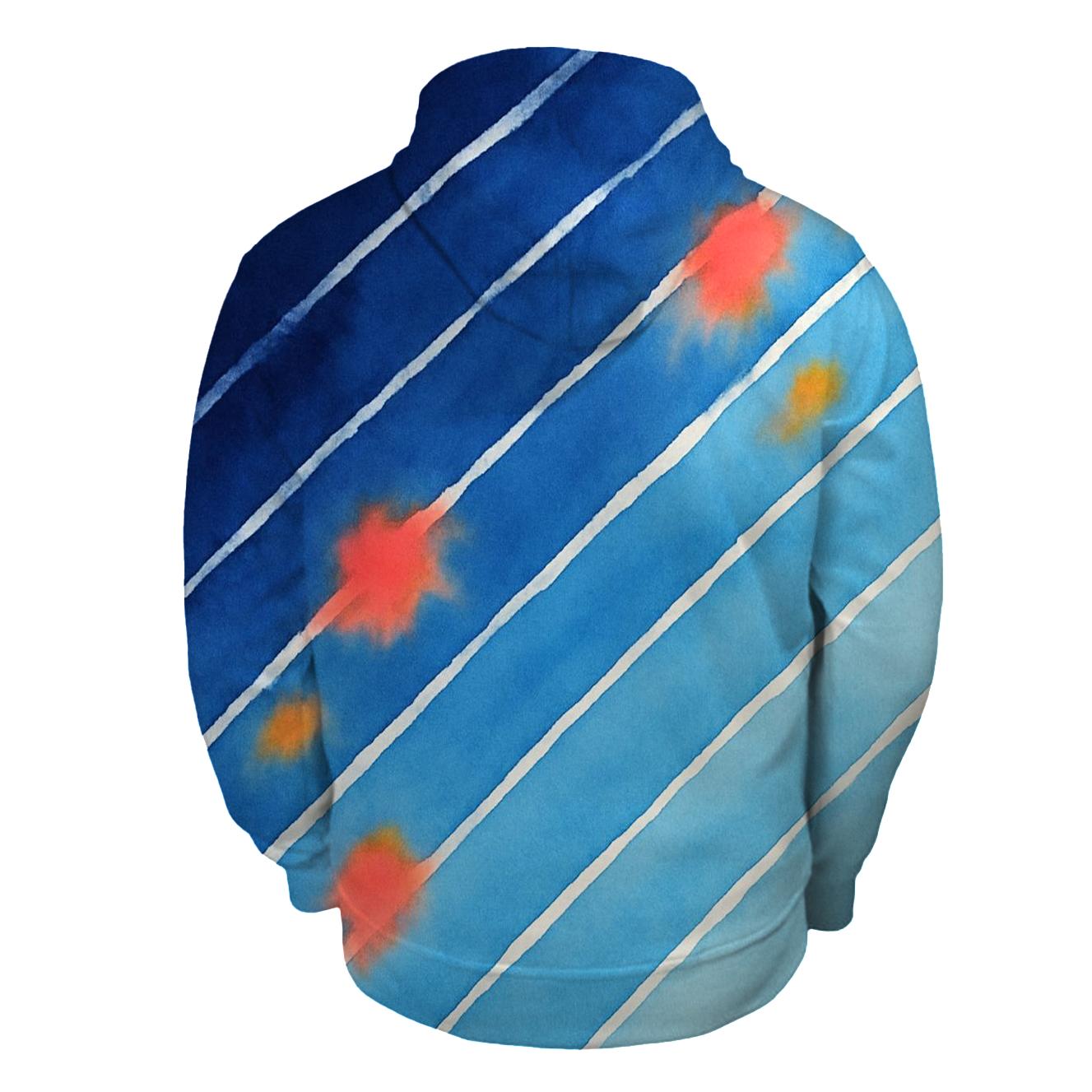 Arashi Meteor Rain Diagonals pullover hoodies
