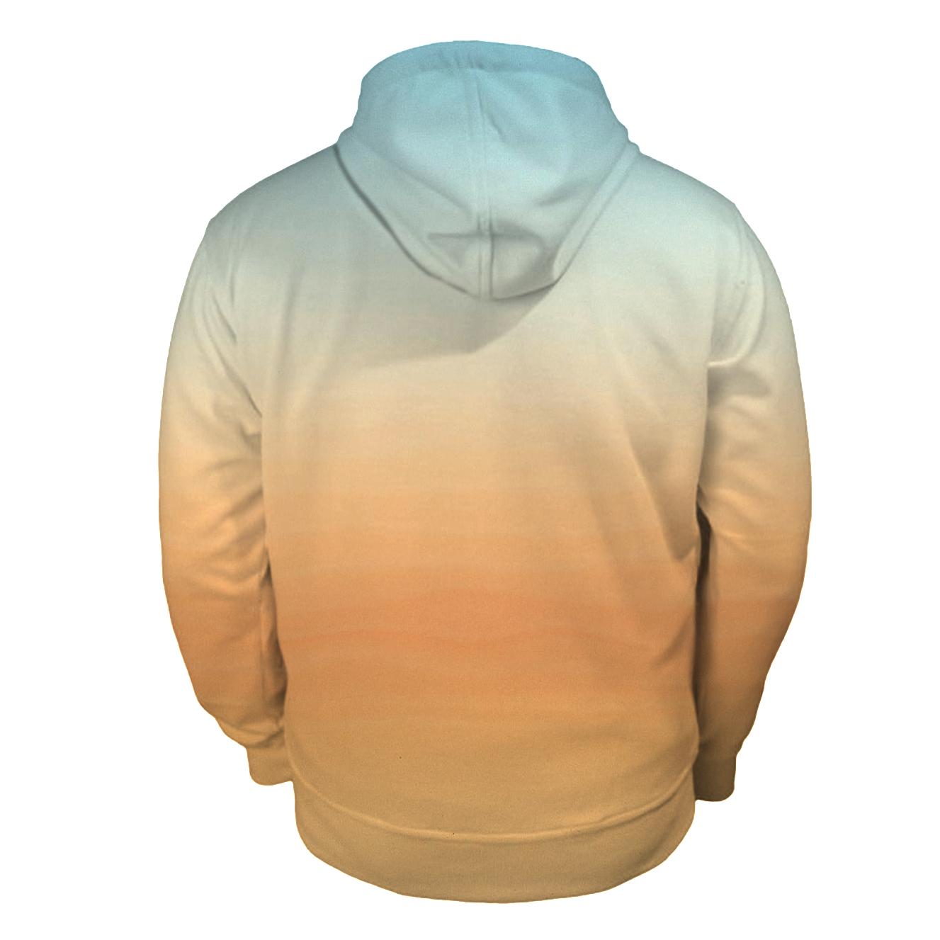 Desert Heat Haze Gradient graphic hoodies