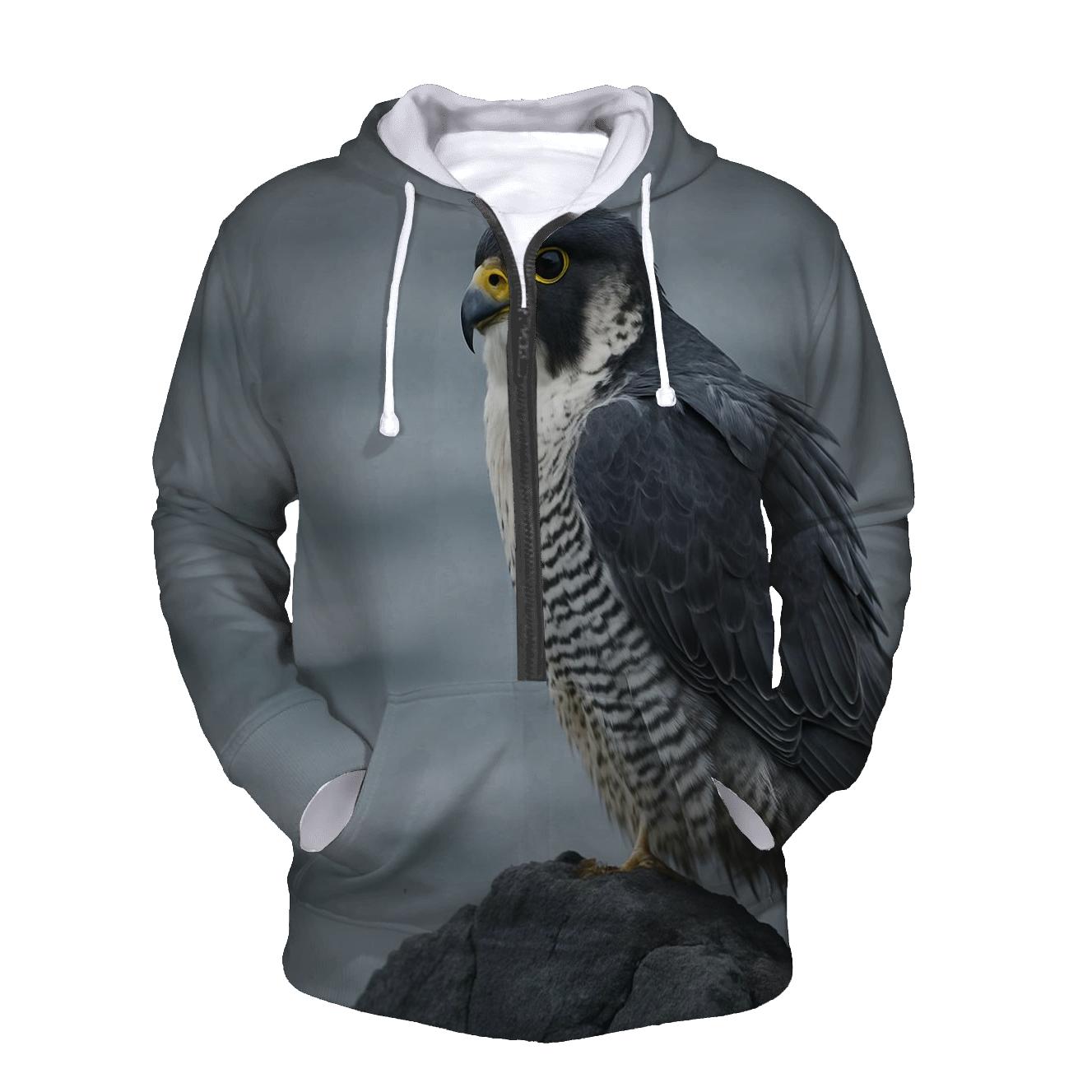 Basalt Perch Sentinel Peregrine Falcon hoodie trends