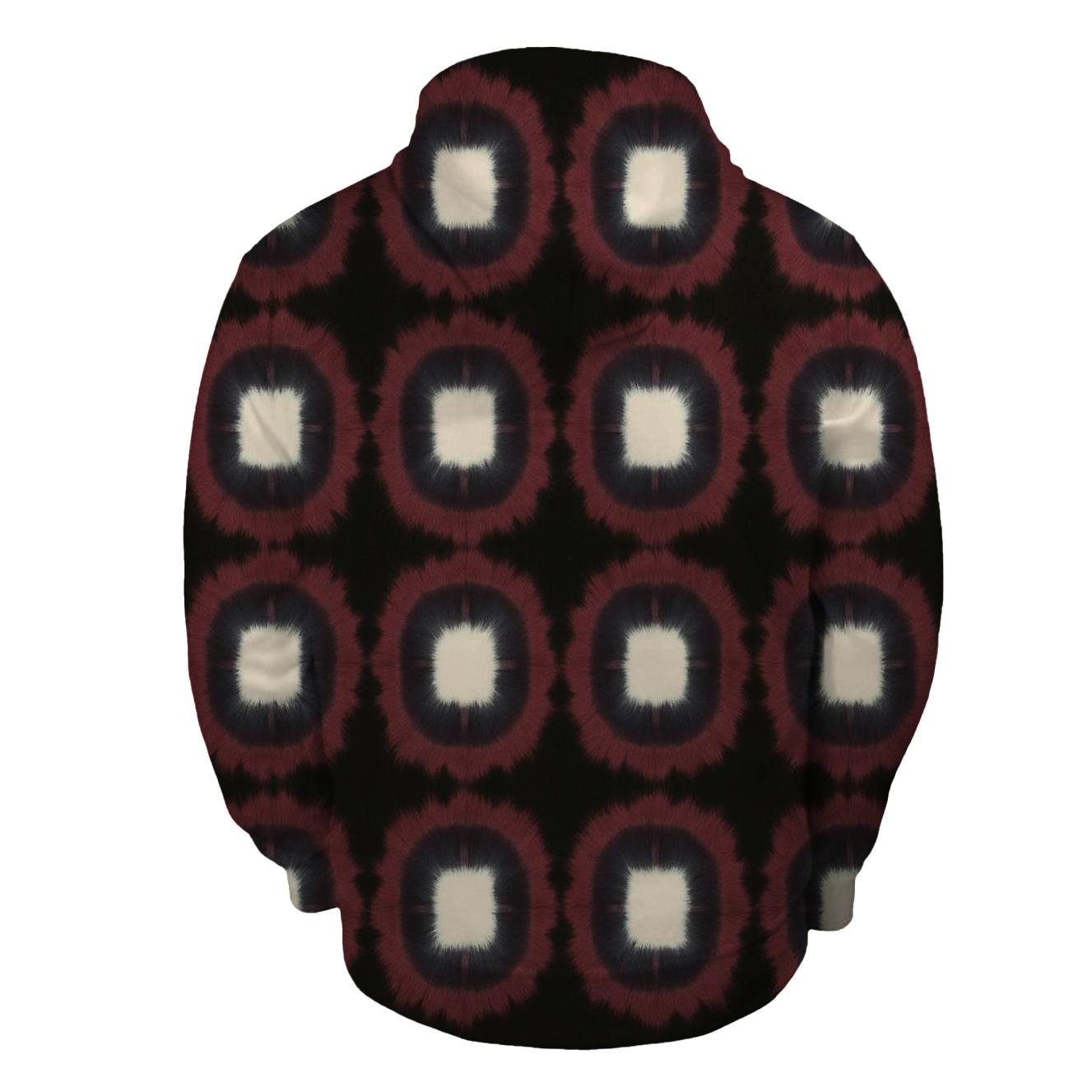 Itajime Eclipse Clamp Grid printed hoodies