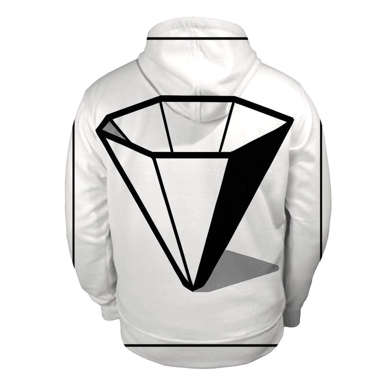 Filter Fold Geometry designer hoodies