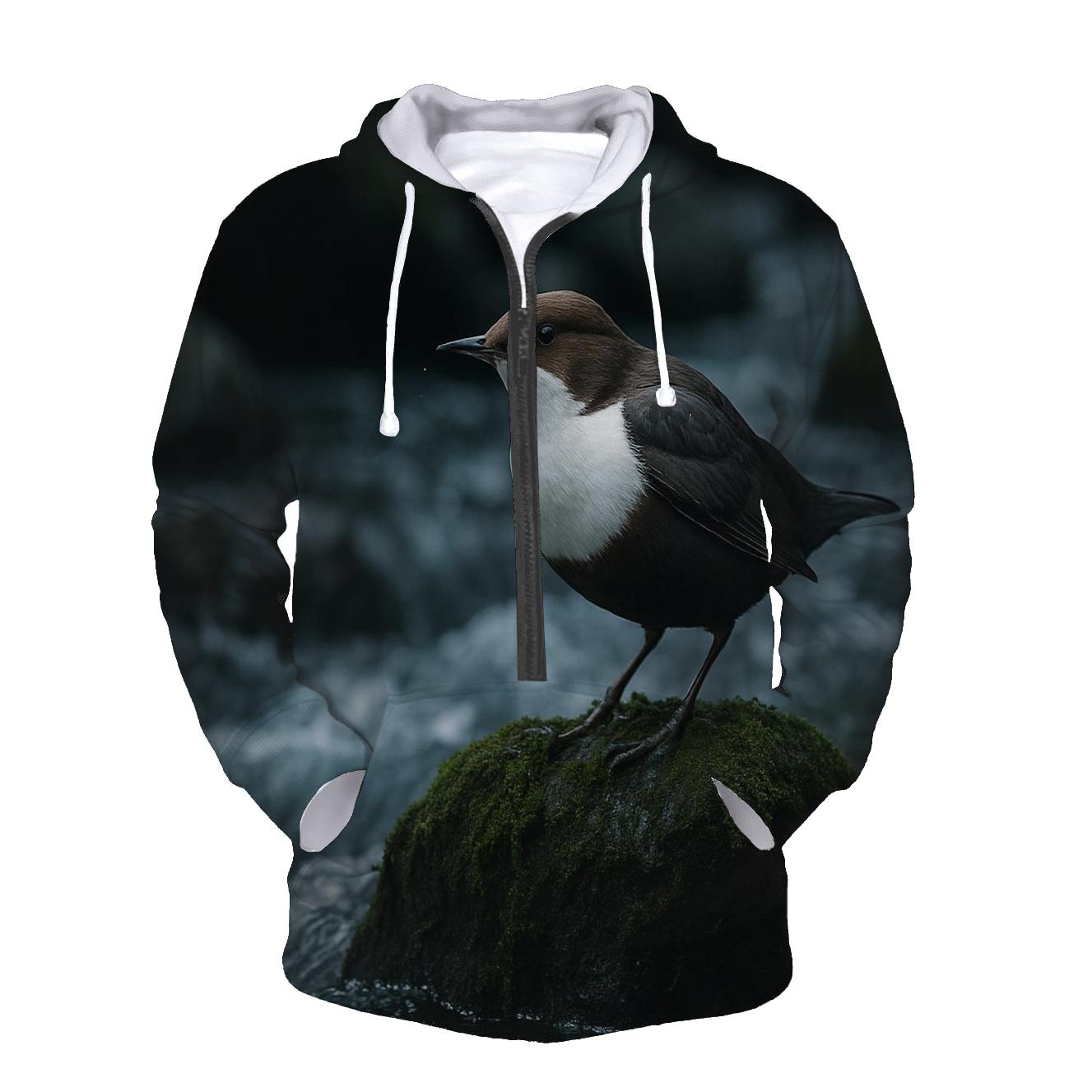 Riverbed Hover Dipper embroidered hoodies
