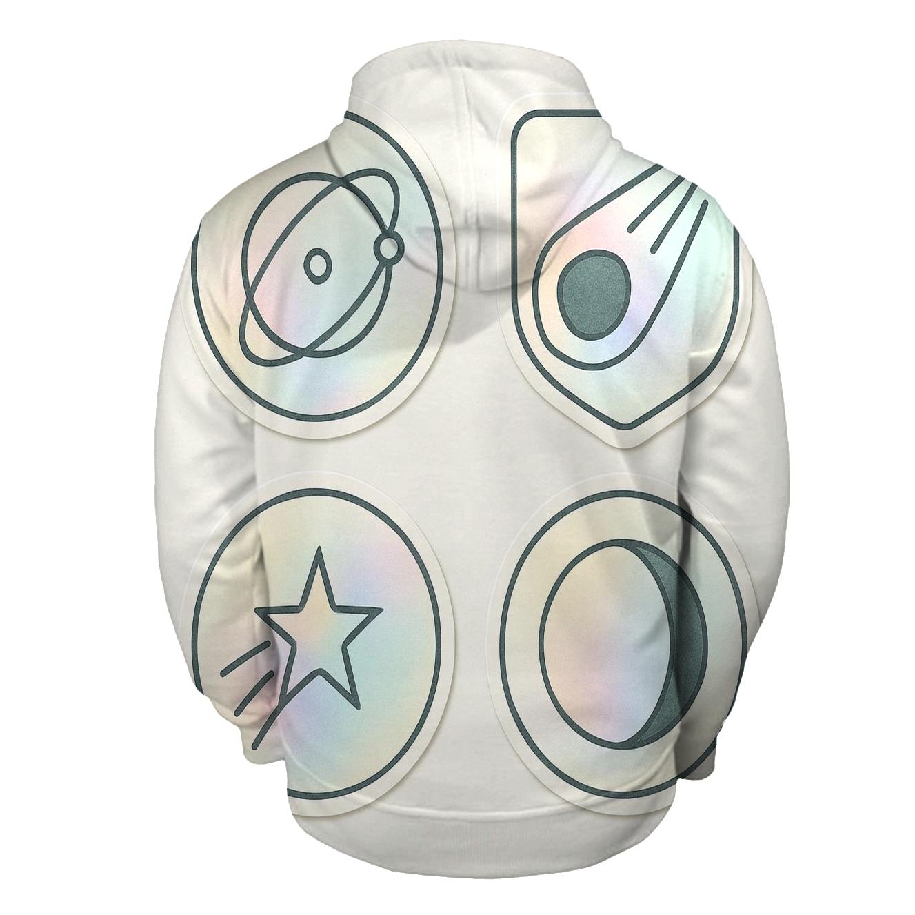 Holographic Orbit Badge Set premium hoodies