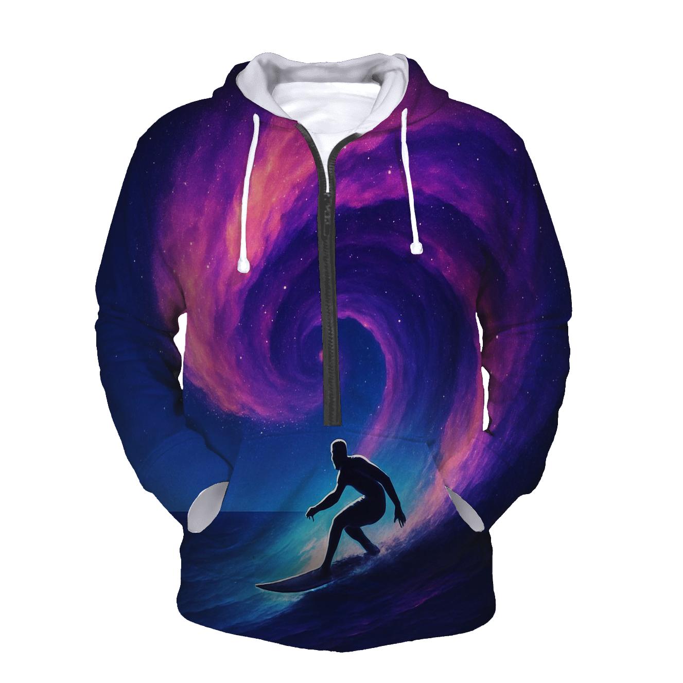 Galaxy Surf Break hoodie styles