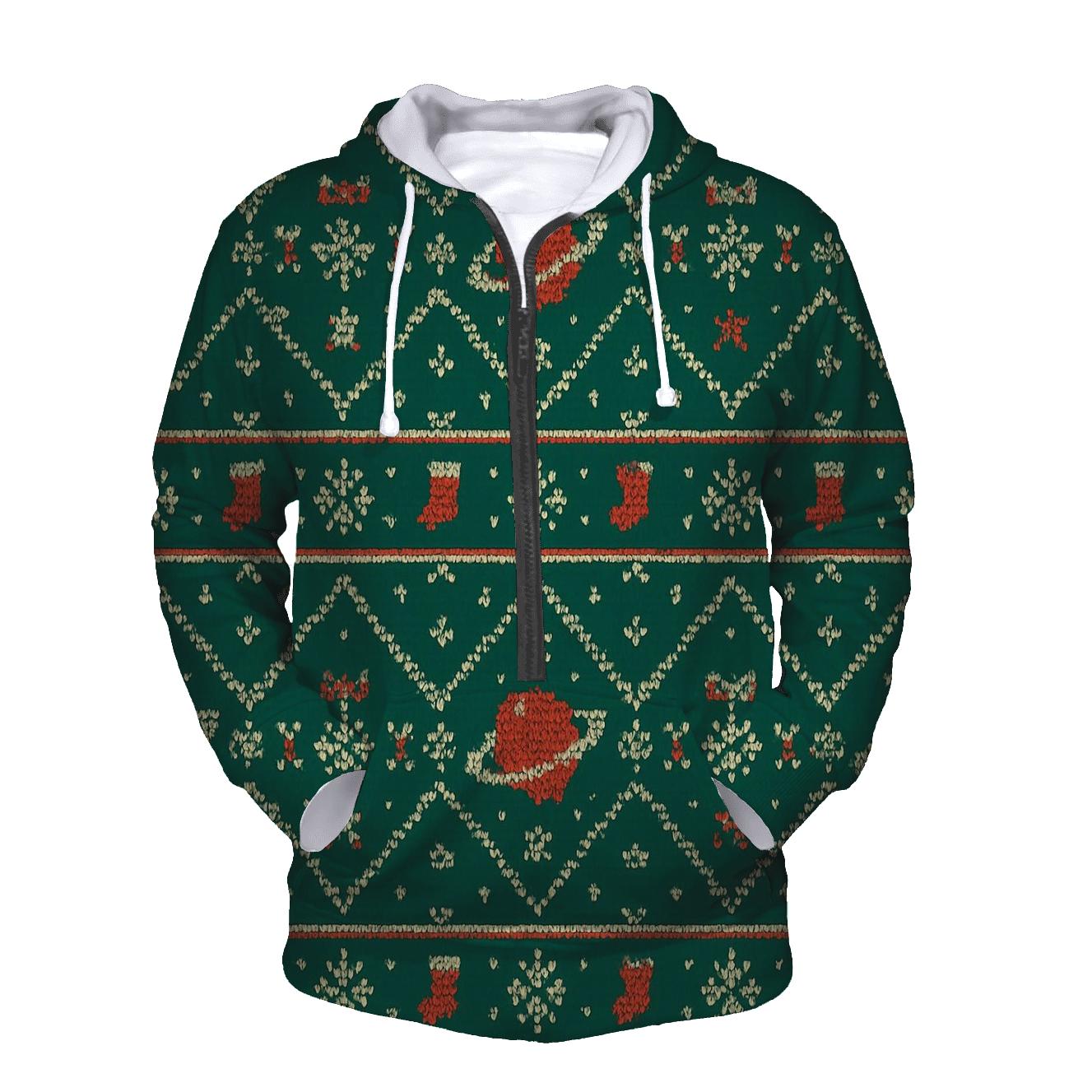 Ornament Planet Orbit Lattice Design heavyweight hoodies