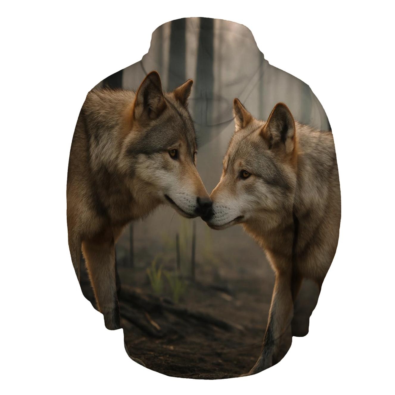 Pack Rendezvous At A Charred Fire Scar hoodie designs