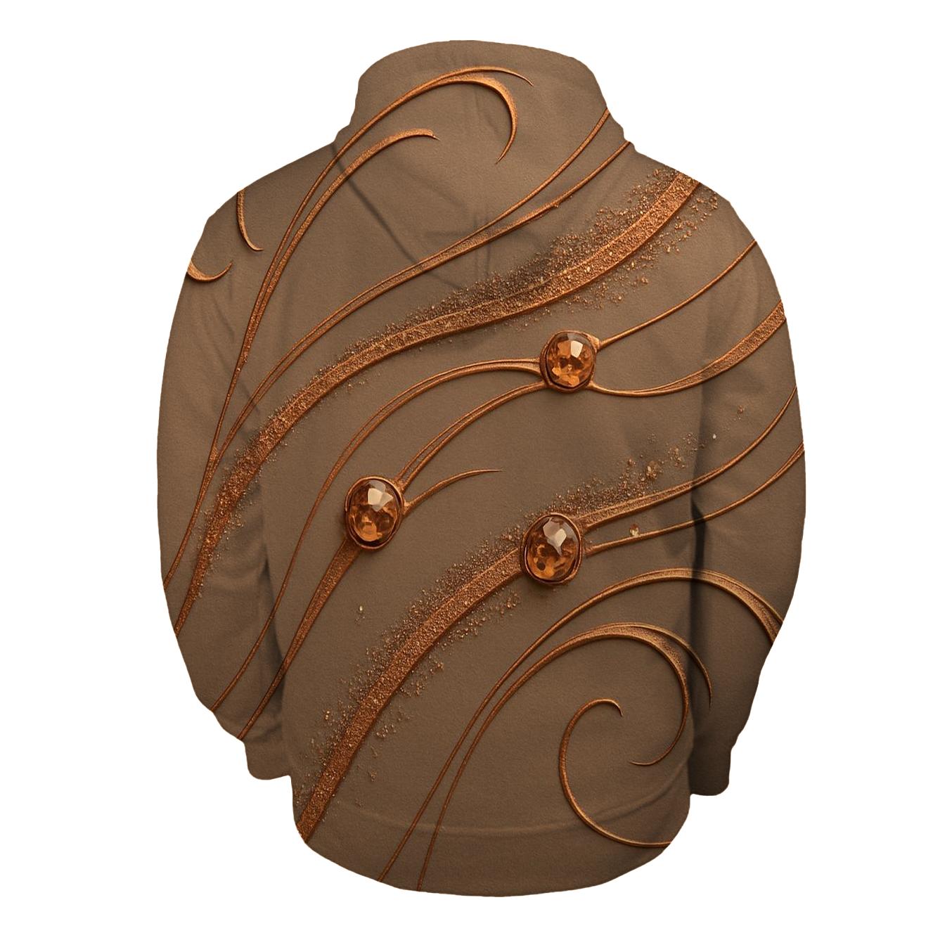 Copper Comet Filigree custom hoodies