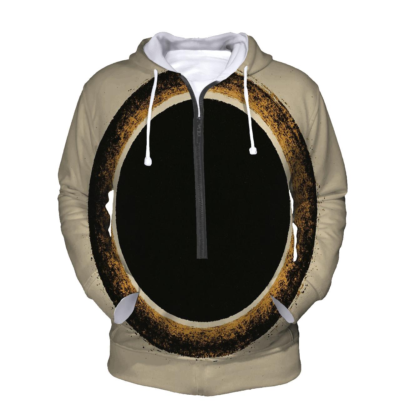 Cup Ring Eclipse printed hoodies