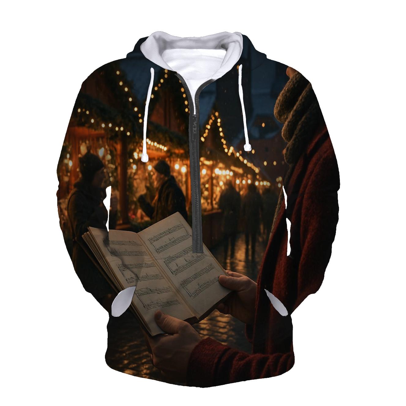 Carols By Candlelit Market Stalls hoodies fashion