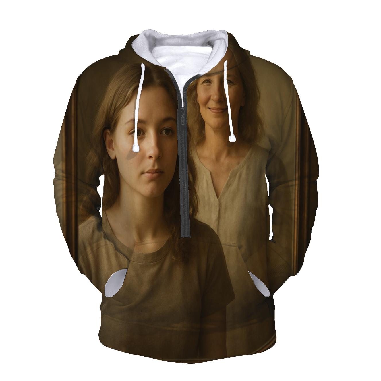 The Mirror Of Tomorrow Her Face Inside Your Courage designer hoodies