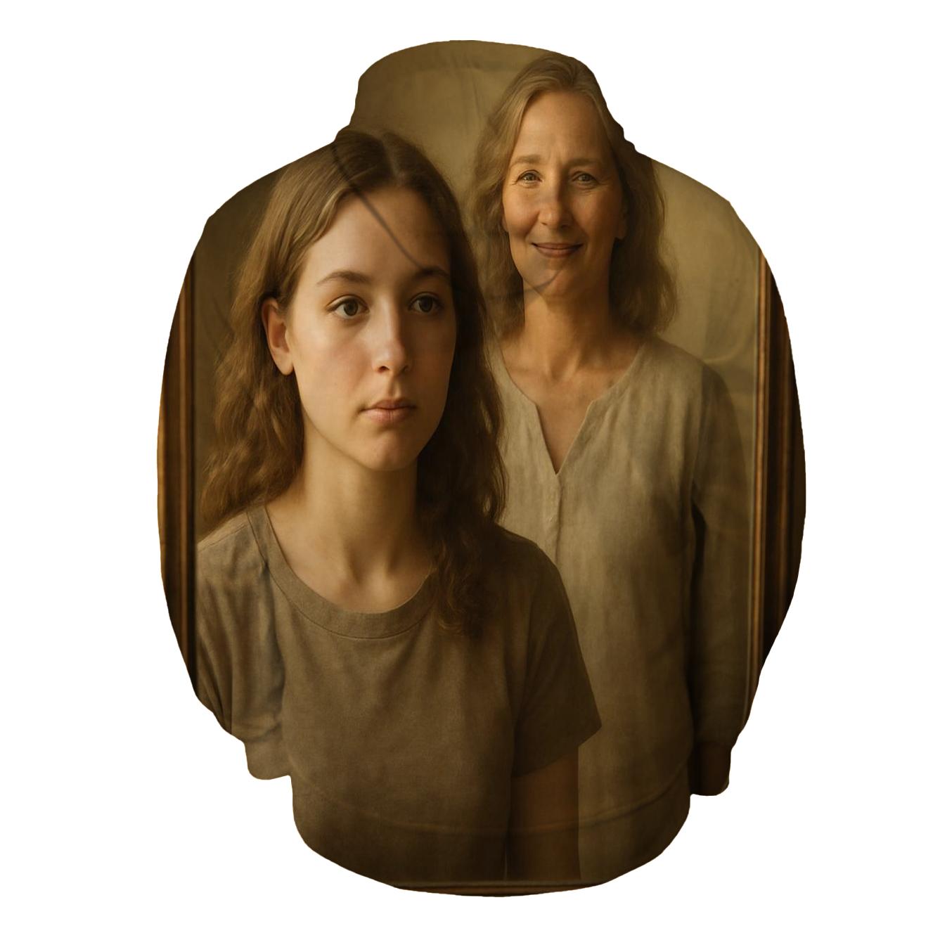The Mirror Of Tomorrow Her Face Inside Your Courage designer hoodies
