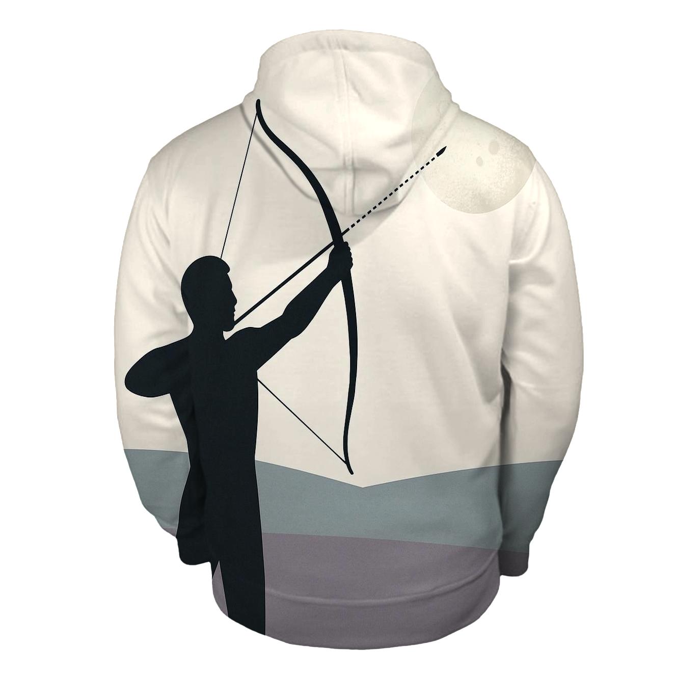 Lunar Archery Stillness hoodie designs