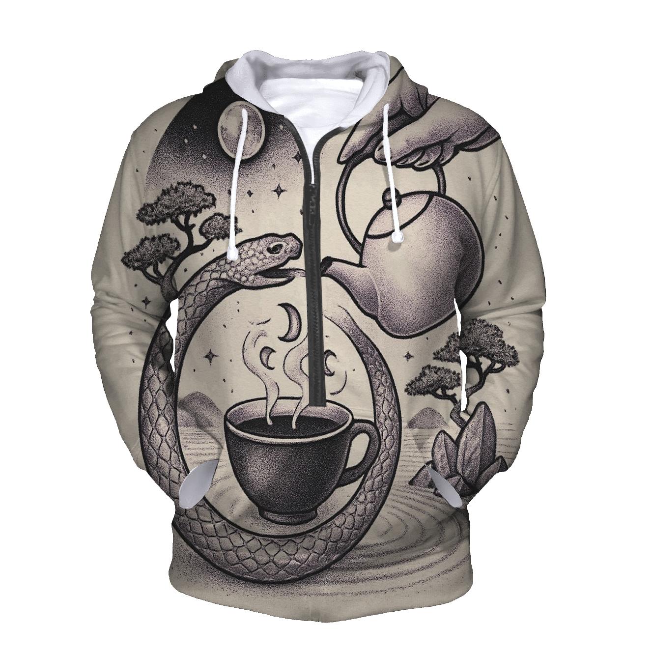 The Lunar Tea Ceremony Ouroboros hoodie trends