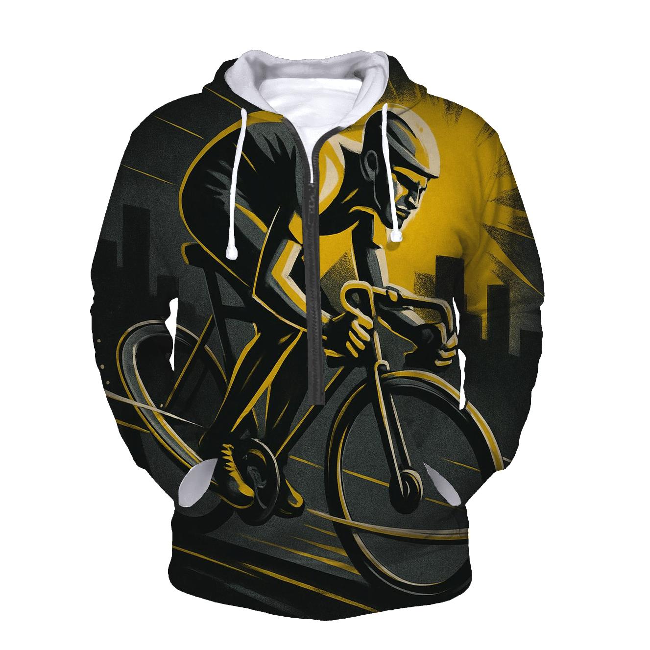 Saturn Rings Cycling Sprint hoodie trends