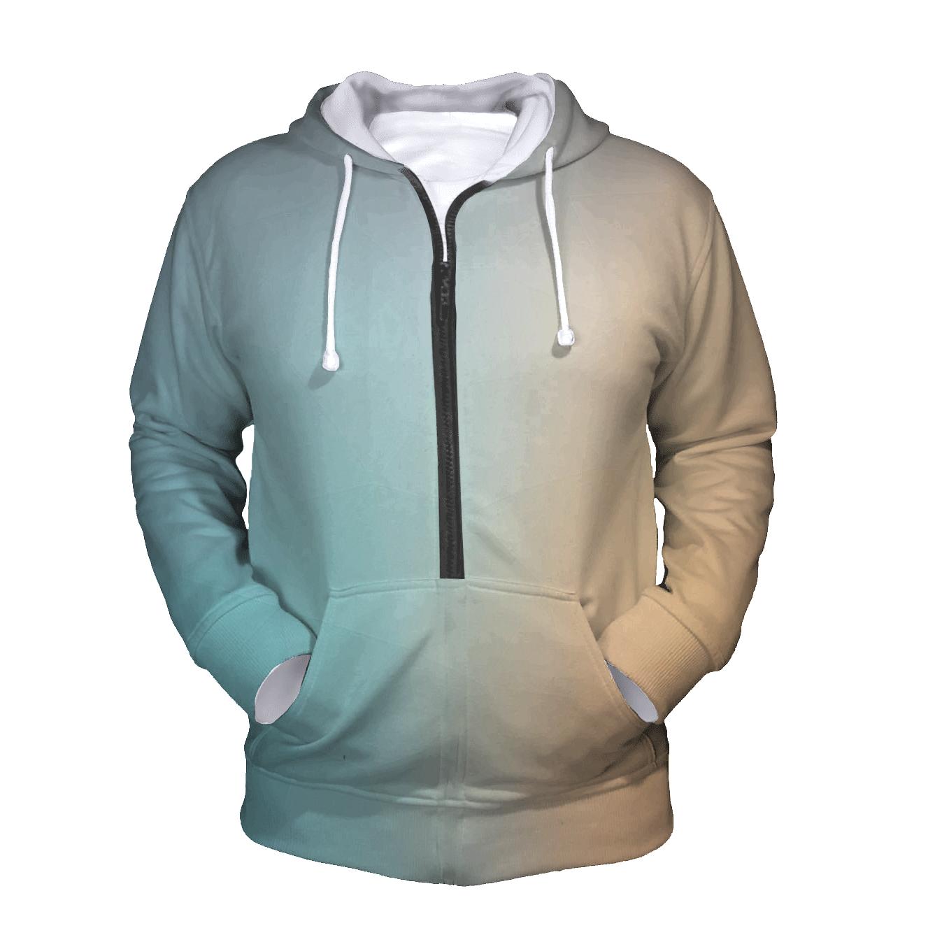 Glacier Dawn Transition hoodie designs