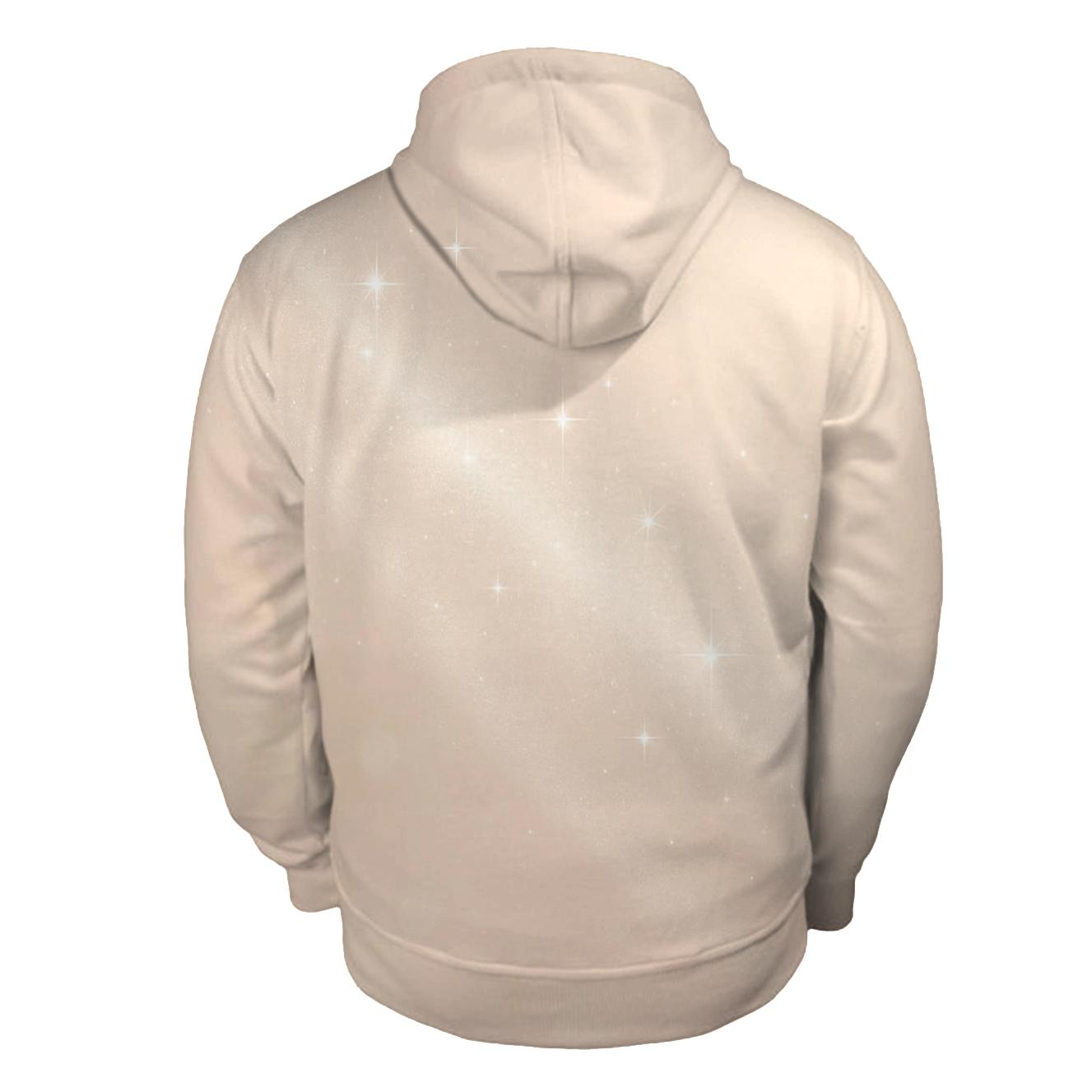 Pearl Finish Starlit Veil graphic hoodies