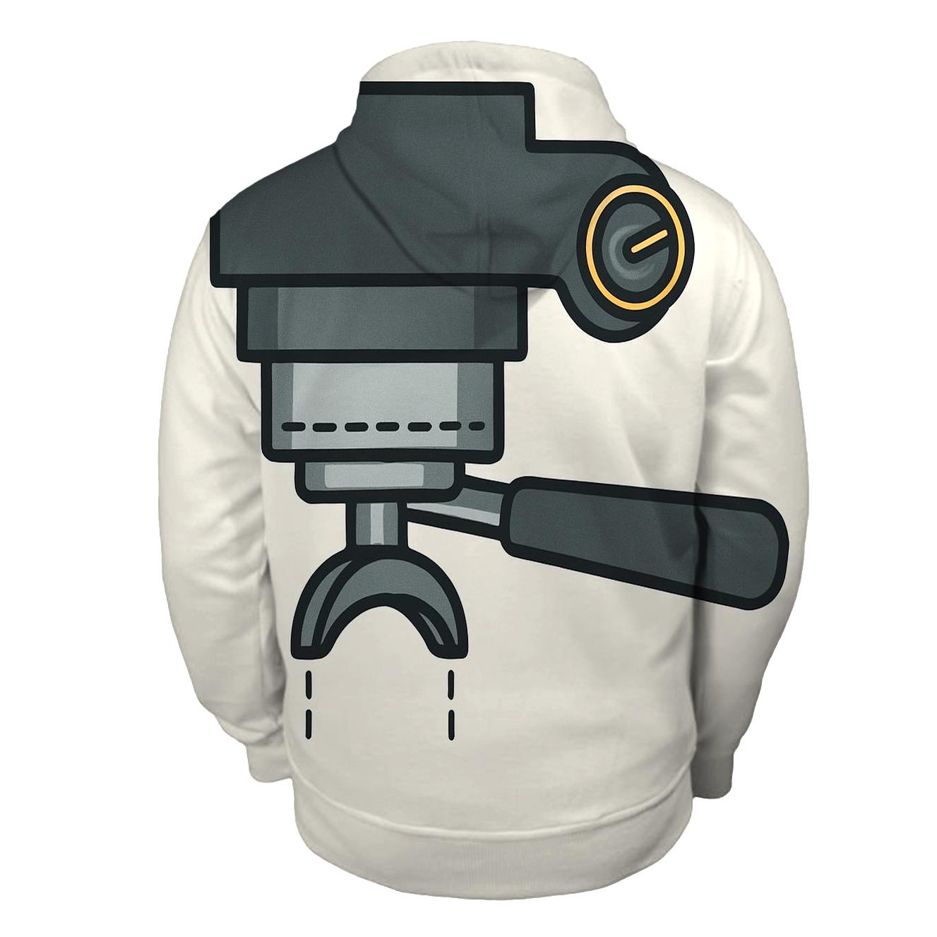 Espresso Machine Cutaway custom hoodies
