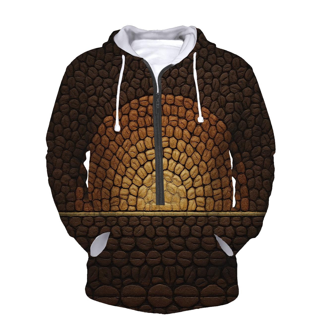 Bean Mosaic Sunrise designer hoodies