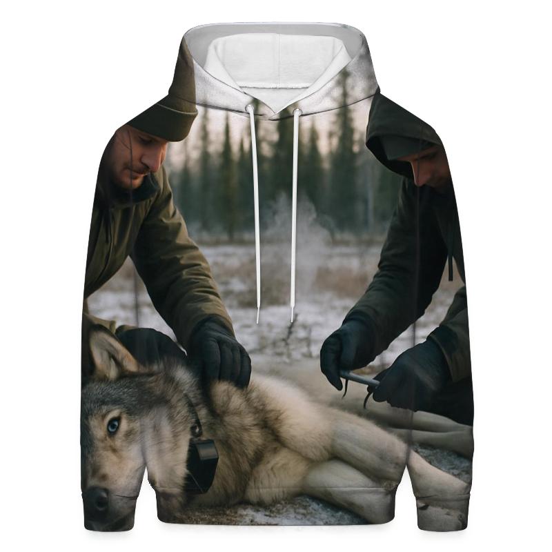 Radio Collar Check In The Boreal Clearing hoodie styles
