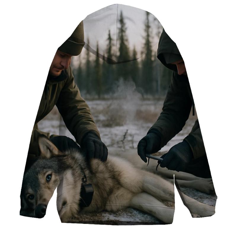 Radio Collar Check In The Boreal Clearing hoodie styles