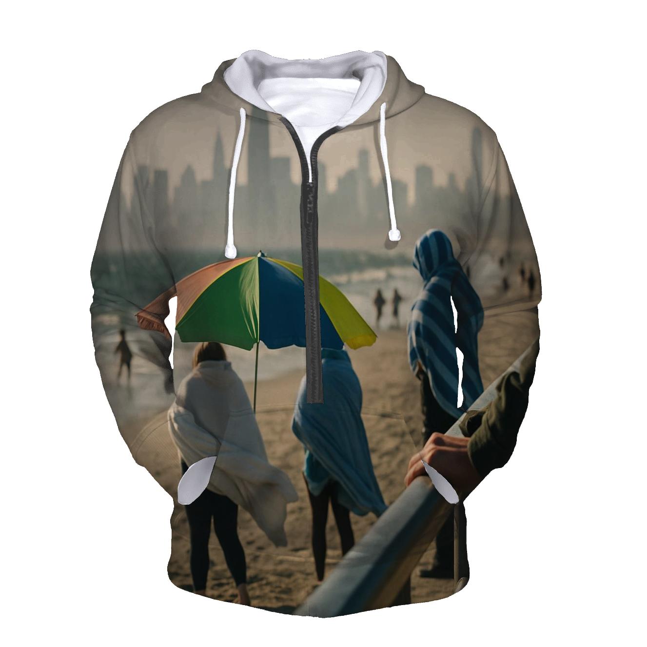 Coney Island Boardwalk Telephoto To Midtown heavyweight hoodies