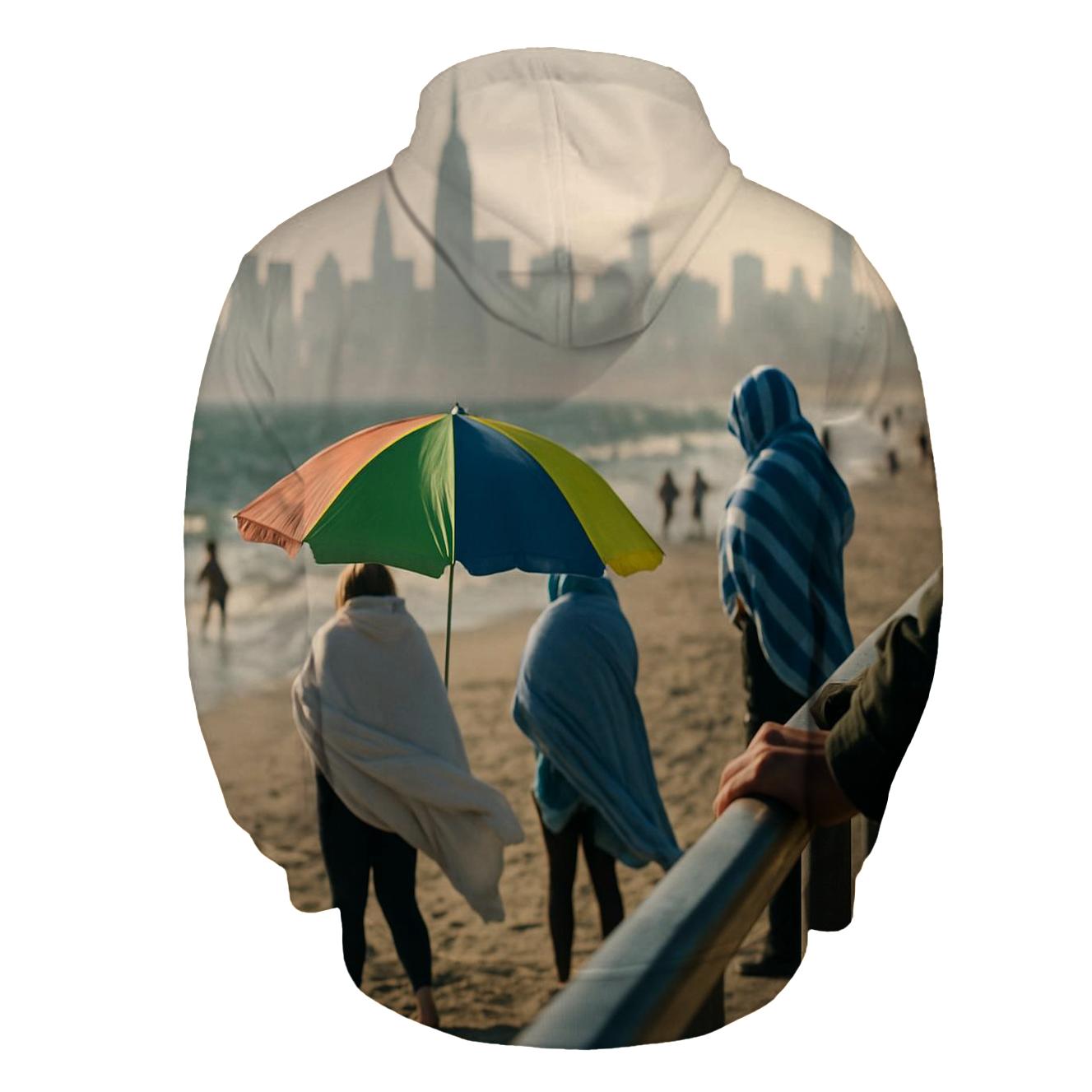 Coney Island Boardwalk Telephoto To Midtown heavyweight hoodies