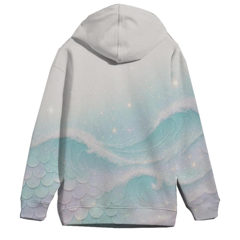 Nebula Sequin Tide graphic hoodies