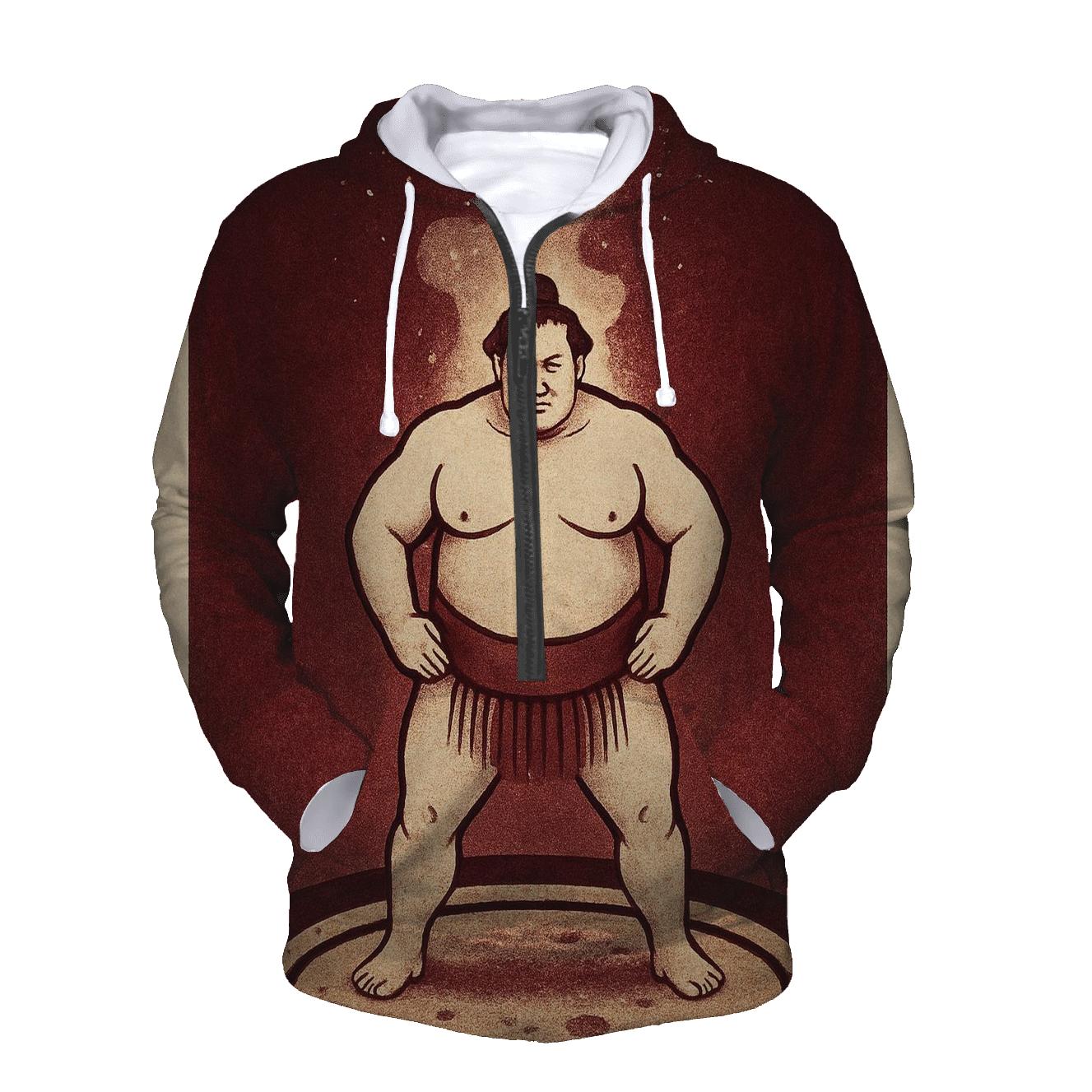 Cosmic Mat Sumo Ceremony lightweight hoodies