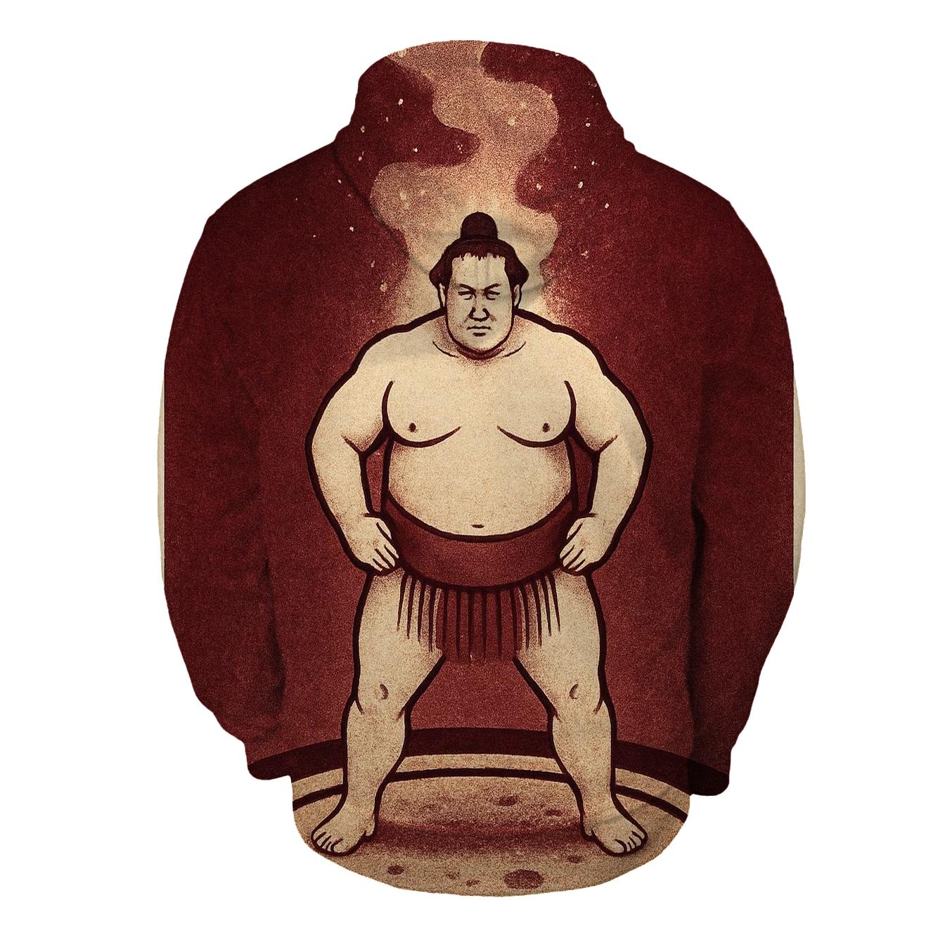 Cosmic Mat Sumo Ceremony lightweight hoodies