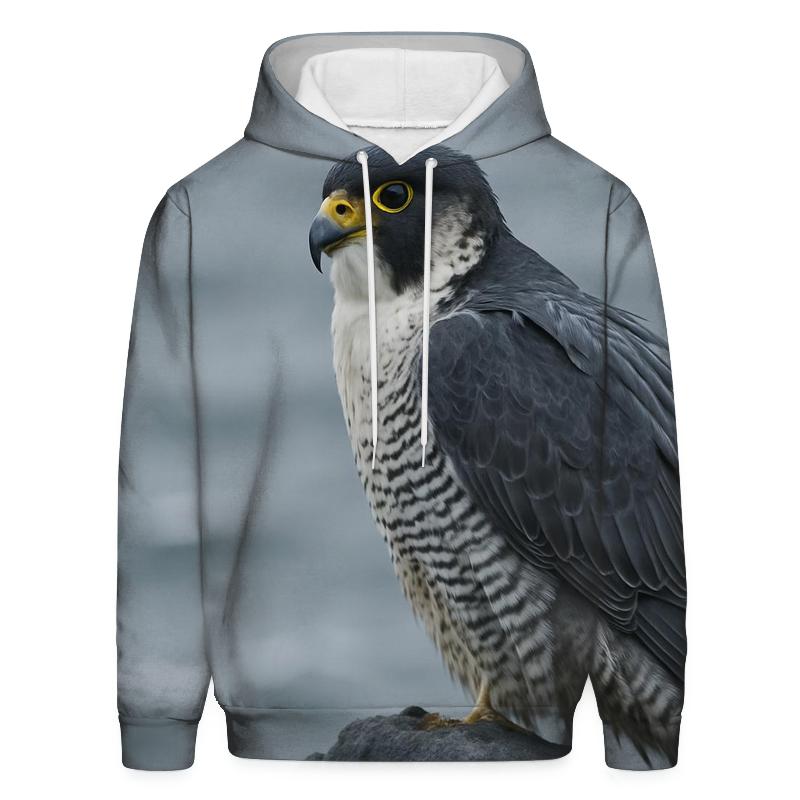 Basalt Perch Sentinel Peregrine Falcon hoodie styles