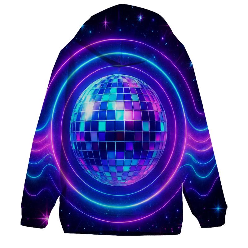 Electric Aurora Disco Halo hoodie designs