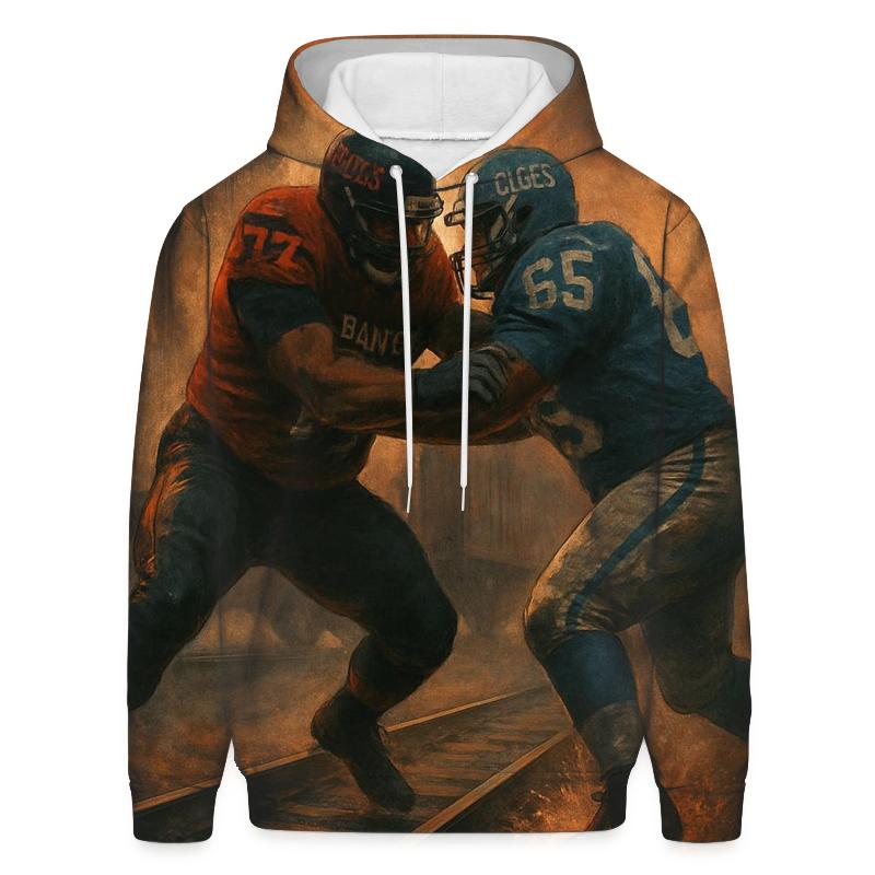 Train Yard Goal Line Clash Braves Versus Cubs hoodie designs